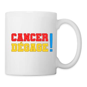 Cancer - Mug blanc - blanc - Droite