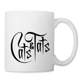 Citation de chats et de tats - Mug blanc - blanc - Droite