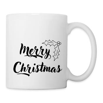 Merry Christmas – Classic & Festive - Mug - white - Right