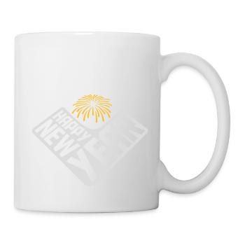 Citation Bonne année - Mug blanc - blanc - Droite