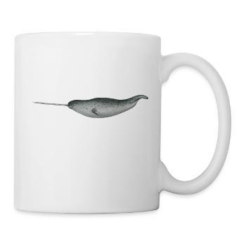 Narrwal - Tasse - Weiß - Rechts