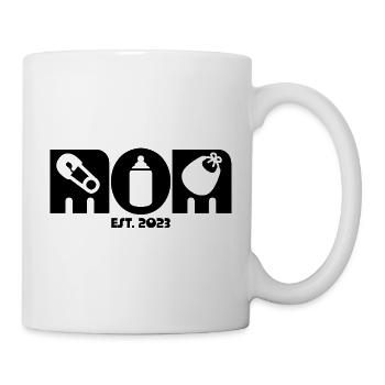 2023, Maman en devenir, annonce de grossesse - Mug blanc - blanc - Droite