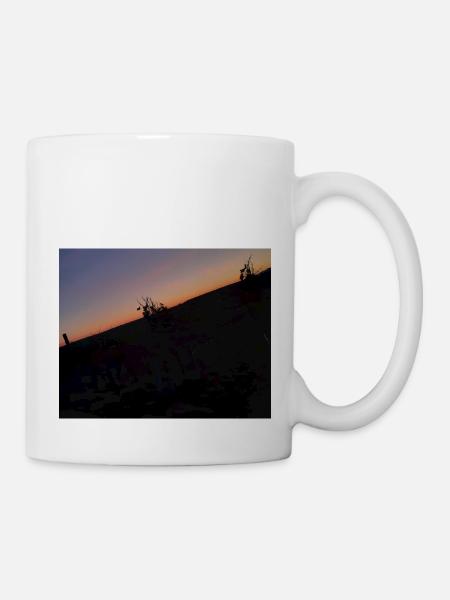 Die Nacht - Tasse - Weiß