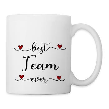 Best Team ever - Mug - white - Right