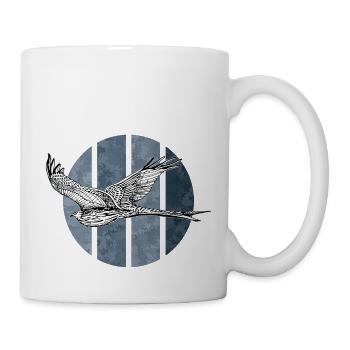 Oiseau - Mug blanc - blanc - Droite