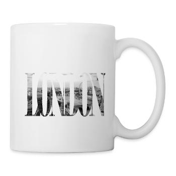 London - Tasse - Weiß - Rechts