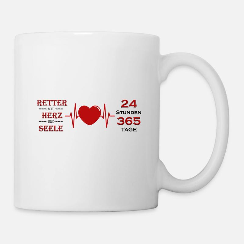 Retter - Tasse - Weiß