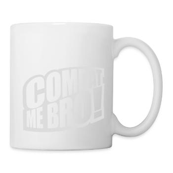 Viens à moi bro - Mug blanc - blanc - Droite