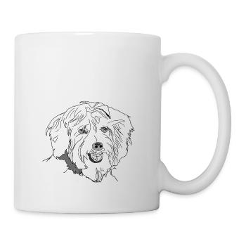 Havaneser - Tasse - Weiß - Rechts
