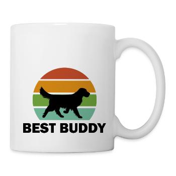 Hund Dog - Tasse - Weiß - Rechts