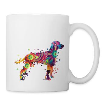 Weimaraner Jagdhund Geschenk für Hundeliebhaber - Tasse - Weiß - Rechts