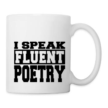 drôle d’amoureux livres café happy génial - Mug blanc - blanc - Droite