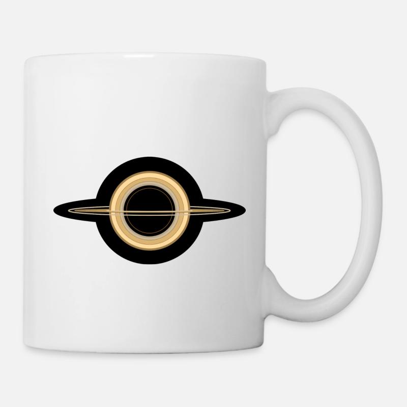 Schwarzes Loch - Tasse - Weiß