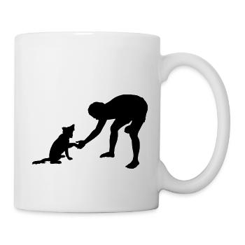 Dog Hund - Mug - white - Right