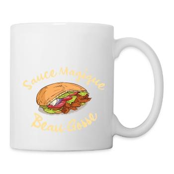 Sauce Magique Beau Gosse - Mug blanc - blanc - Droite