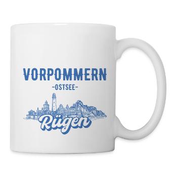Rügen Urlaub Ostsee Geschenk - Tasse - Weiß - Rechts