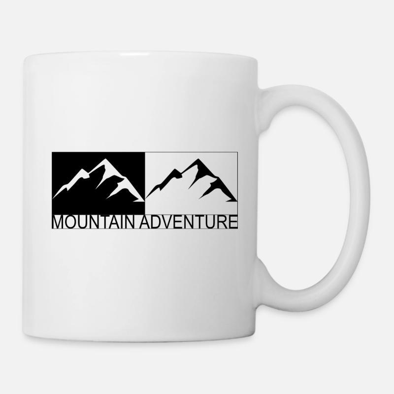 Aventure en montagne 03 - Mug blanc - blanc
