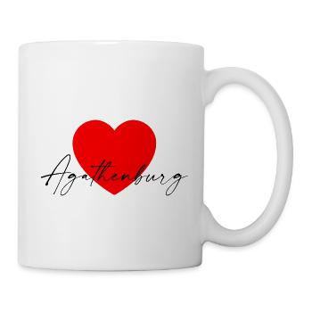 i Love Agathenburg - Tasse - Weiß - Rechts