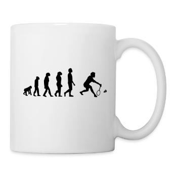 Badminton Evolution - Mug - white - Right