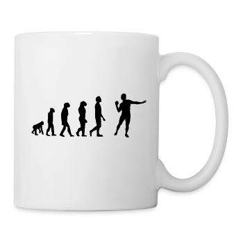 Evolution - Tasse - Weiß - Rechts