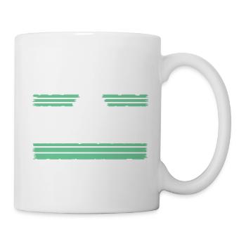 drôles dictons blagues amusantes des années 1960 symbole de paix heureux - Mug blanc - blanc - Droite