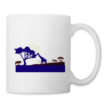 Safari Zoo Animals Wildlife - Mug - white - Right