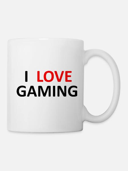 Game Gaming PC - Tasse - Weiß