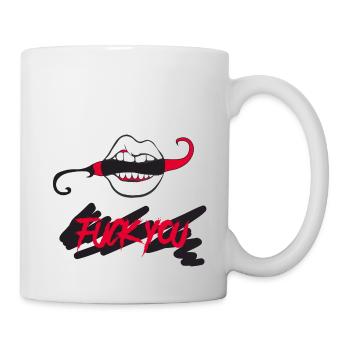 fuck you - Mug - white - Right