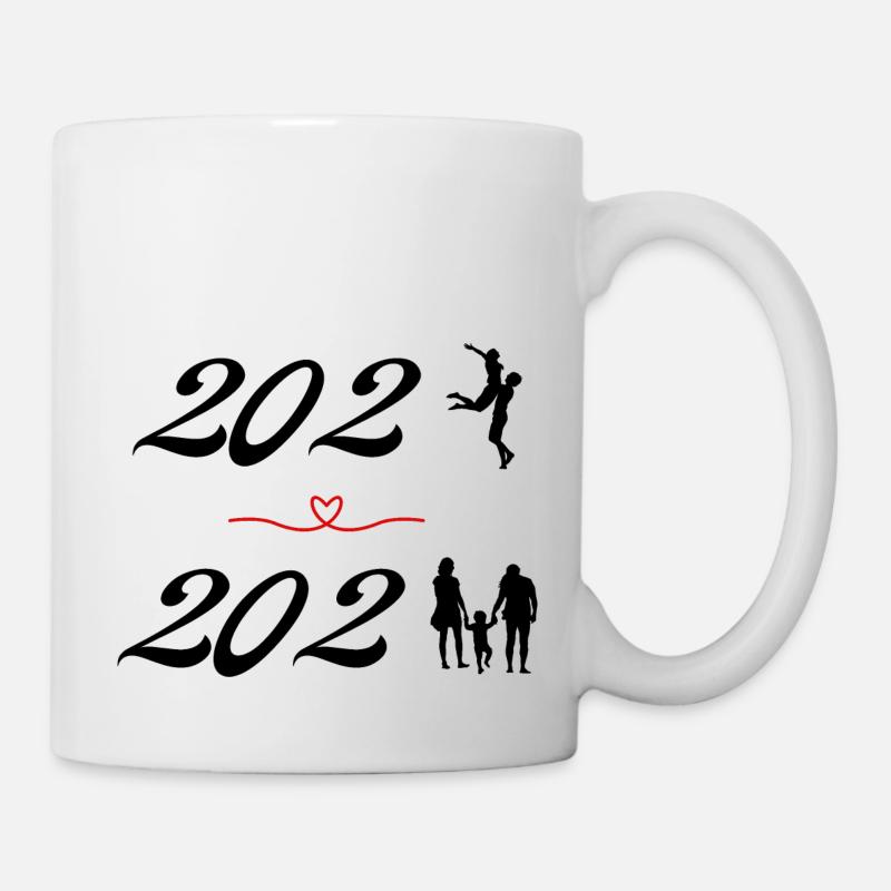 Annonce grossesse 2023 - Mug blanc - blanc