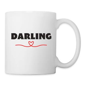 Darling Be Me Valentine - Mug - white - Right