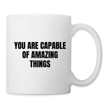 Fitness incroyable - Mug blanc - blanc - Droite