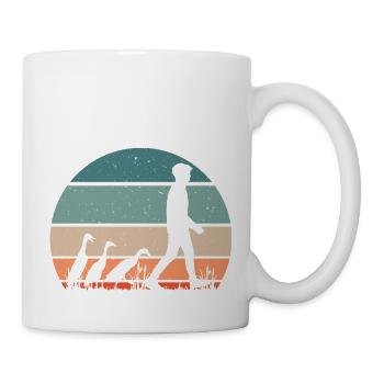 Canards coureurs Indian Running Duck Mèmes - Mug blanc - blanc - Droite