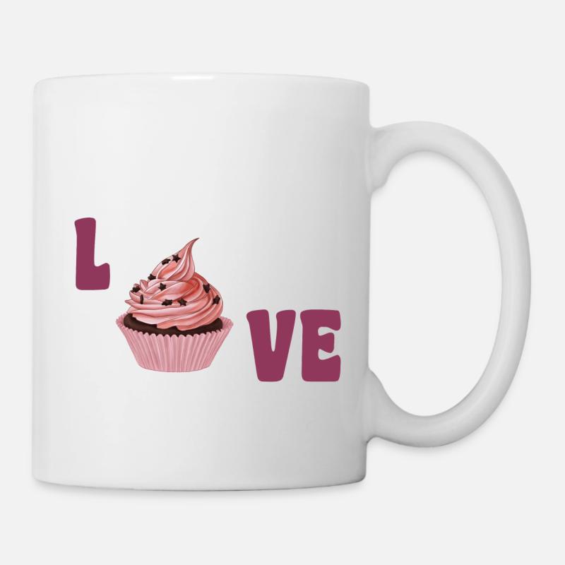 Love Cupcake - Mug - white