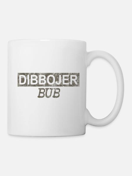 Dibbojer Bub V2 - Tasse - Weiß