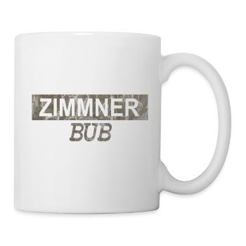 ZIMMNER BUB Groß-Zimmern Klein-Zimmern - Tasse - Weiß - Rechts