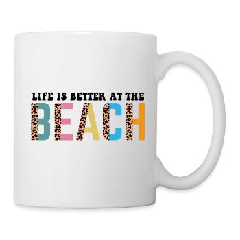 Beach - Tasse - Weiß - Rechts