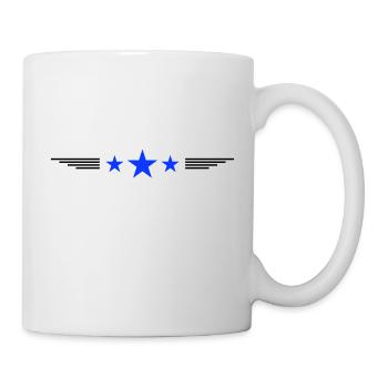 Stars - Tasse - Weiß - Rechts