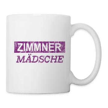 Zimmner Mädsche V2 Groß-Zimmern Klein-Zimmern - Tasse - Weiß - Rechts