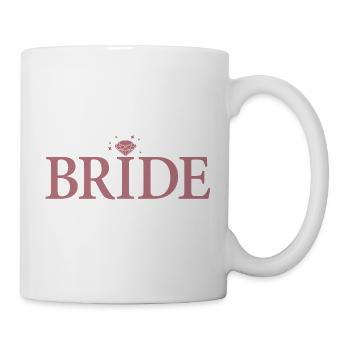 Cool Bride Matching Couple Engagement Wedding - Mug - white - Right