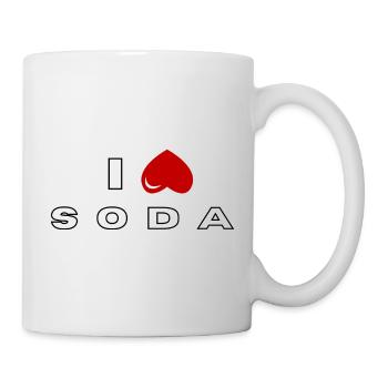 Je déteste Soda - Mug blanc - blanc - Droite