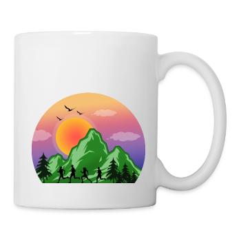 Trail Runner Running Jogging Jogger I Gift - Mug blanc - blanc - Droite