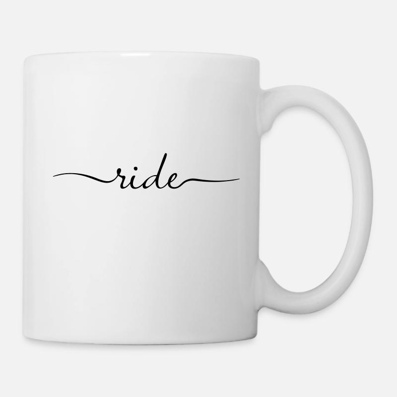 Typo d’écriture manuscrite - Mug blanc - blanc