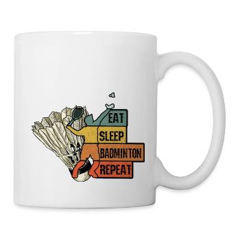 Badminton Player Sport Badminton I Gift - Mug - white - Right