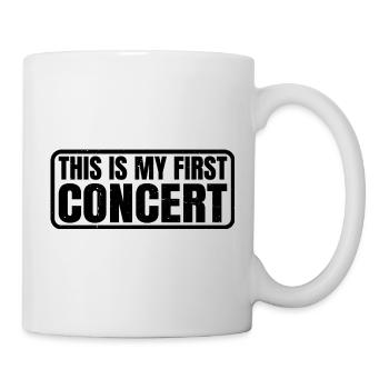 This Is My First Concert 42 - Mug - white - Right