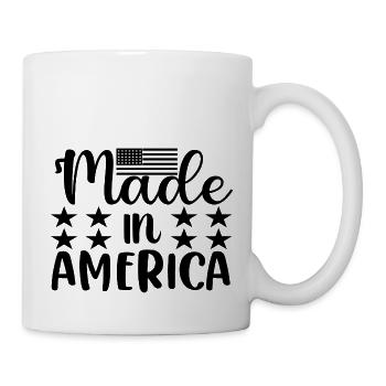 Made In America - Tasse - Weiß - Rechts