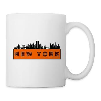 Stadt New York - USA Amerika - Tasse - Weiß - Rechts