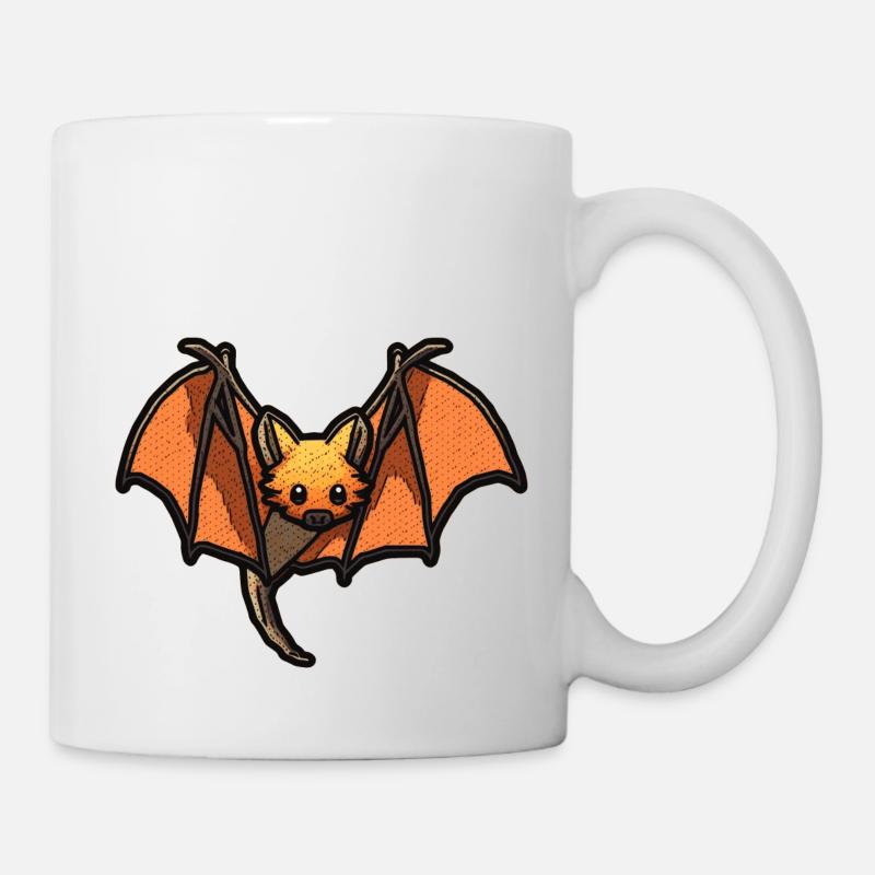 Flying fox or flying fox with wings - Mug - white