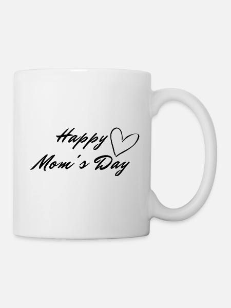 Happy Mom's Day - Tasse - Weiß