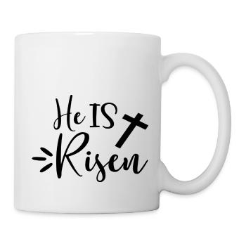 Il est ressuscité - Mug blanc - blanc - Droite