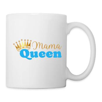 Mama queen - maman reine - cadeau fête des mères - Mug blanc - blanc - Droite